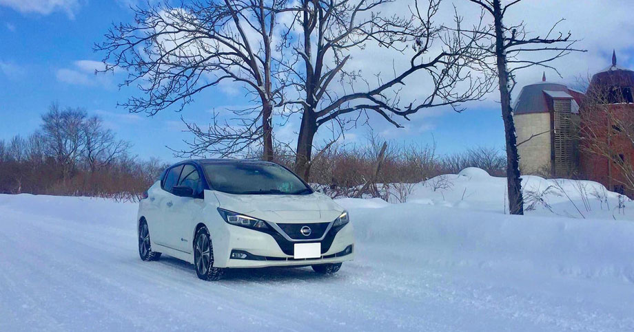 冬の北海道　札幌→帯広 約200㎞を日産リーフ（40kWh）走行記録