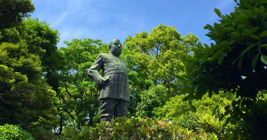 鹿児島市の西郷隆盛銅像