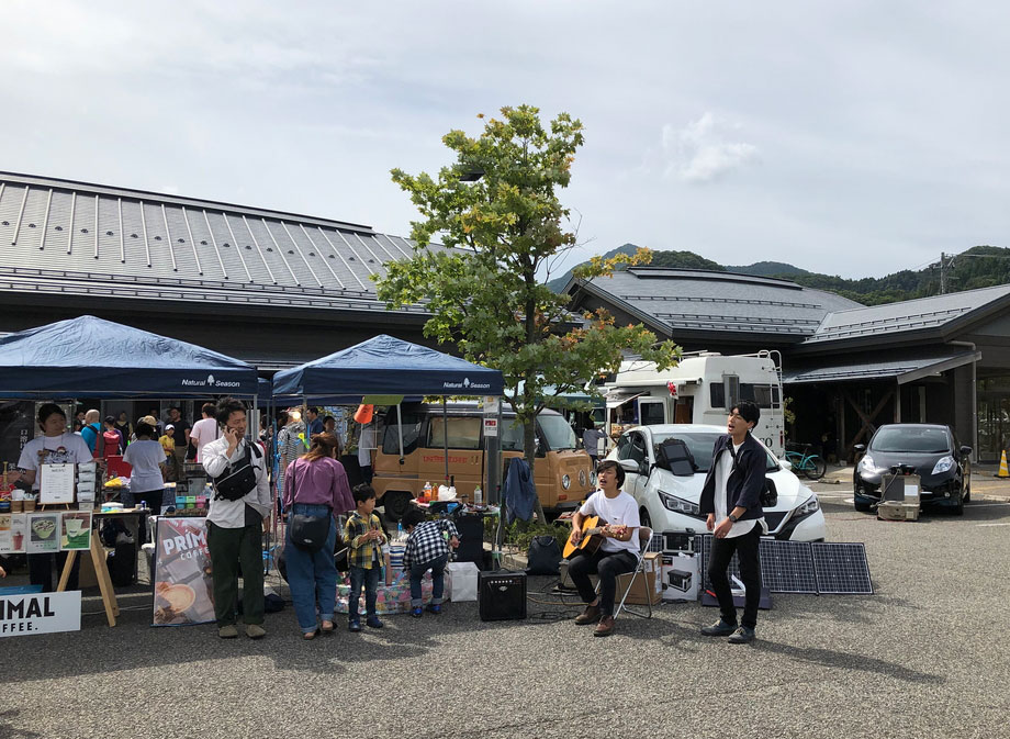 いわむロック2019　ポロロッカ　ミニライブ中