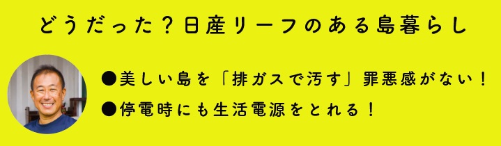 日産リーフ